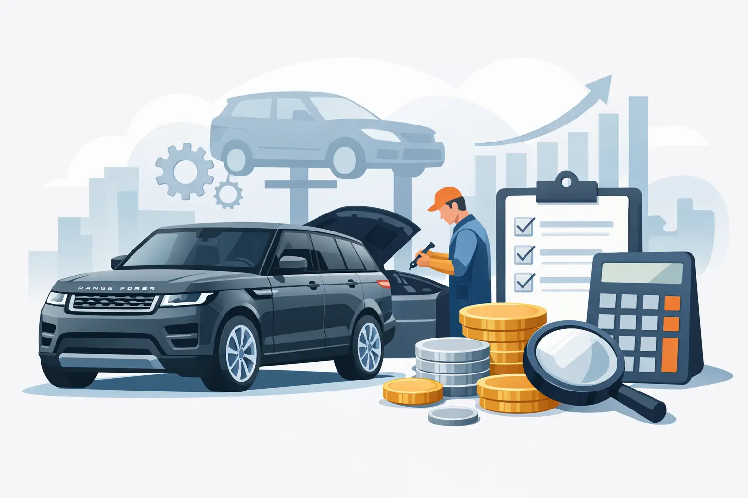 Range Rover service pris - vad kostar det?