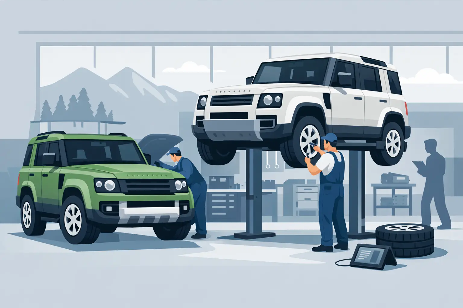 Land Rover verkstad - välj rätt från början